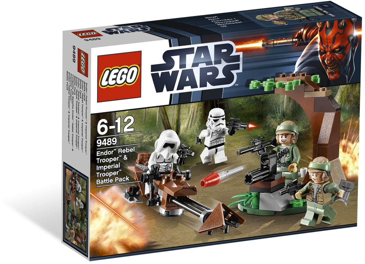 LEGO Star Wars 9489 Endor Rebel Trooper & Imperial Trooper Battle Pack