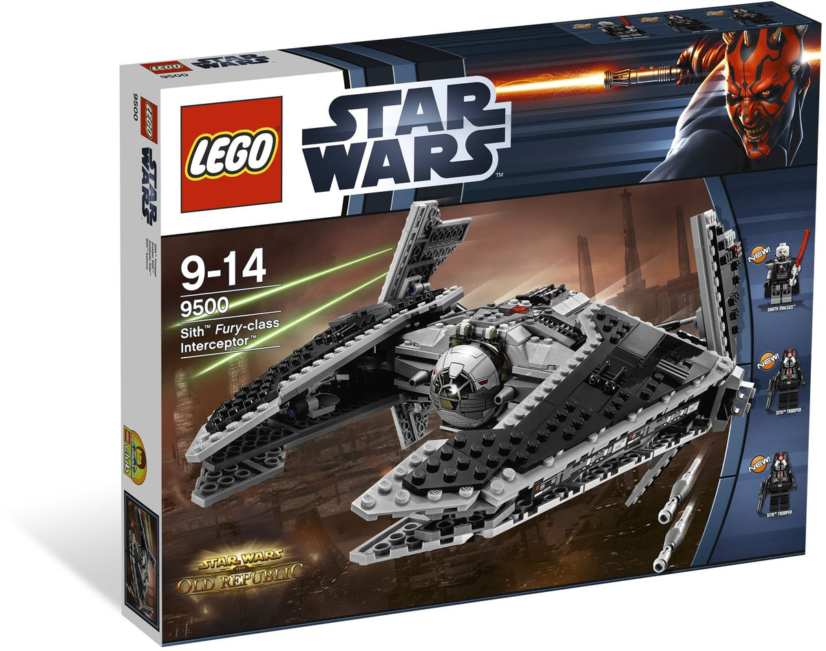LEGO Star Wars 9500 Sith Fury - class Interceptor