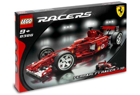 LEGO Racers 8386 Ferrari F1 Racer 1:10