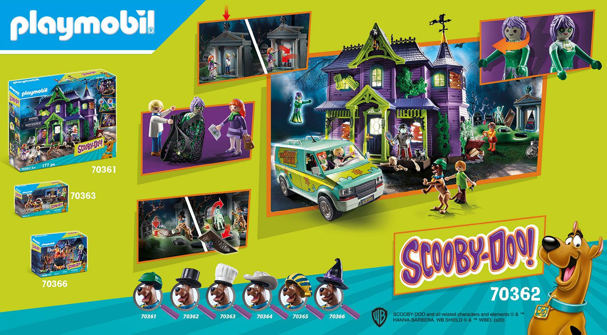 PLAYMOBIL 70362 Scooby-Doo Abenteuer auf dem Friedhof