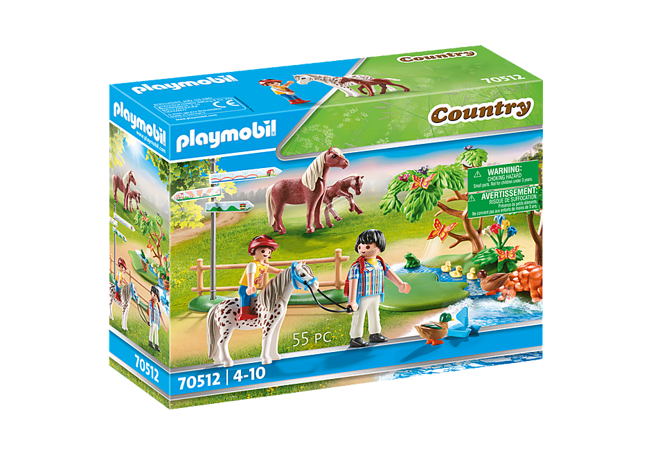 PLAYMOBIL 70512 Fröhlicher Ponyausflug
