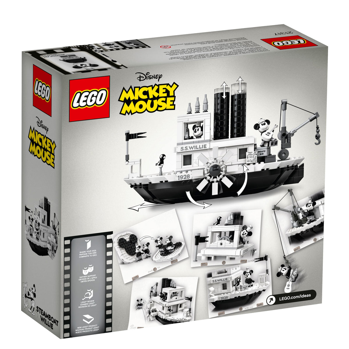 LEGO Ideas 21317 Steamboat Willie