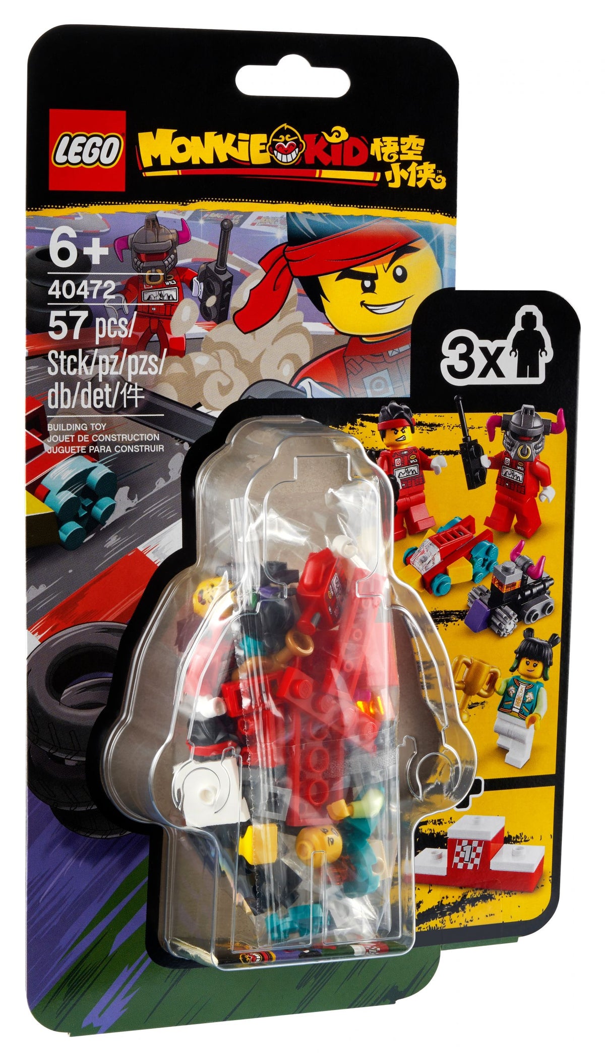 LEGO Monkie Kid 40472 Ferngesteuertes Monkie Kids Rennen