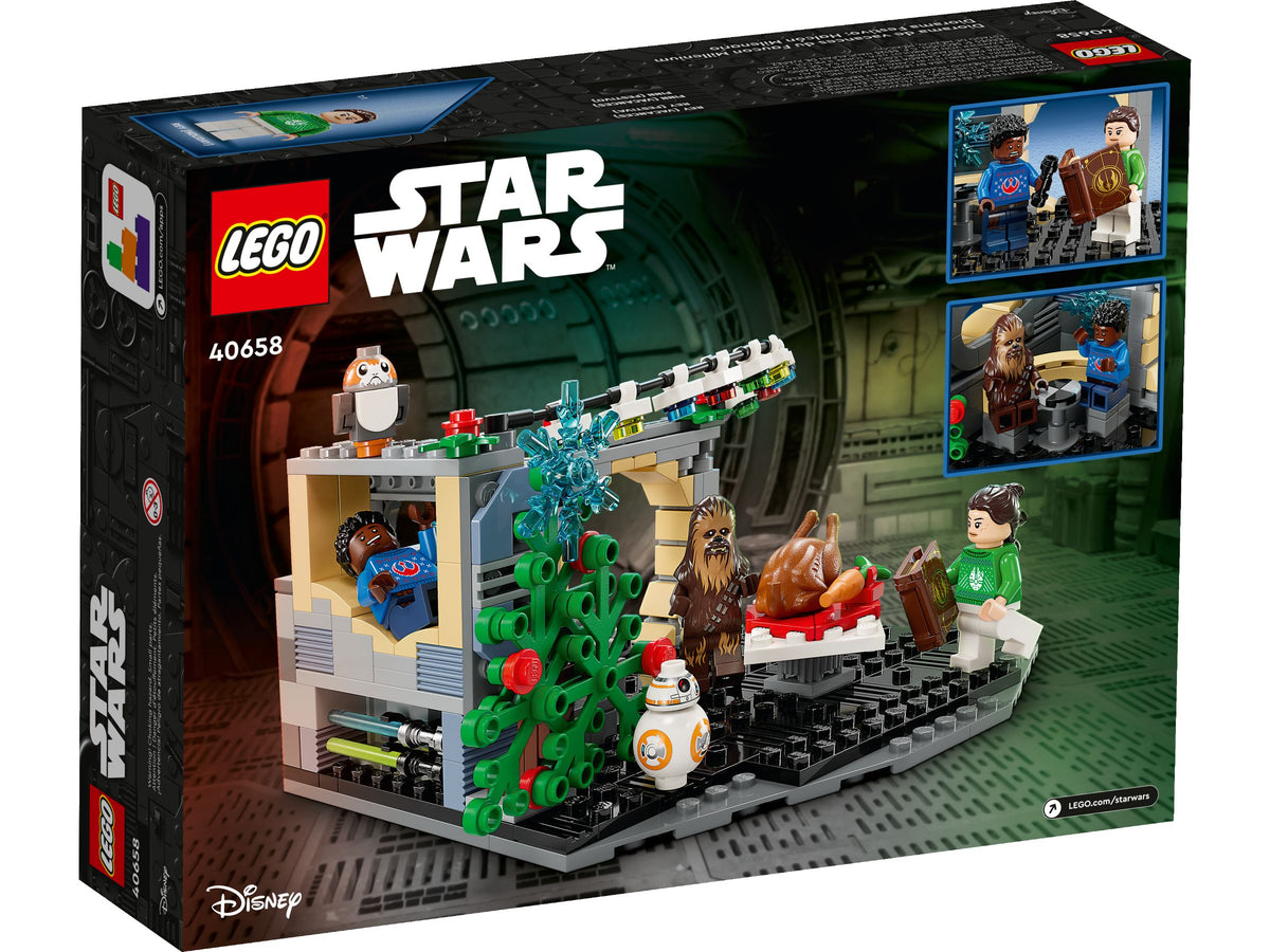 LEGO Star Wars 40658 Millennium Falcon Weihnachtsdiorama