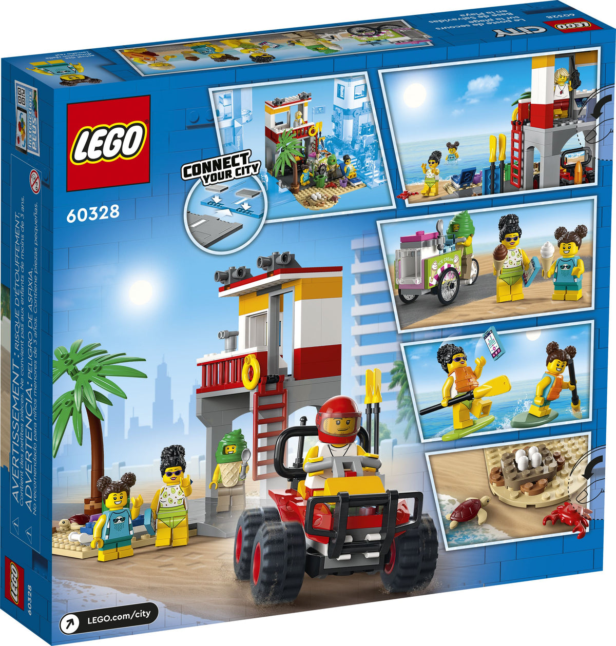 LEGO City 60328 Rettungsschwimmer-Station