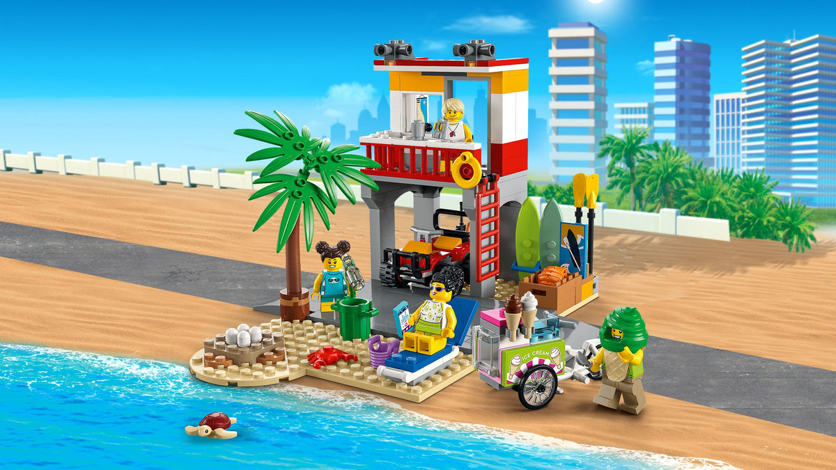 LEGO City 60328 Rettungsschwimmer-Station