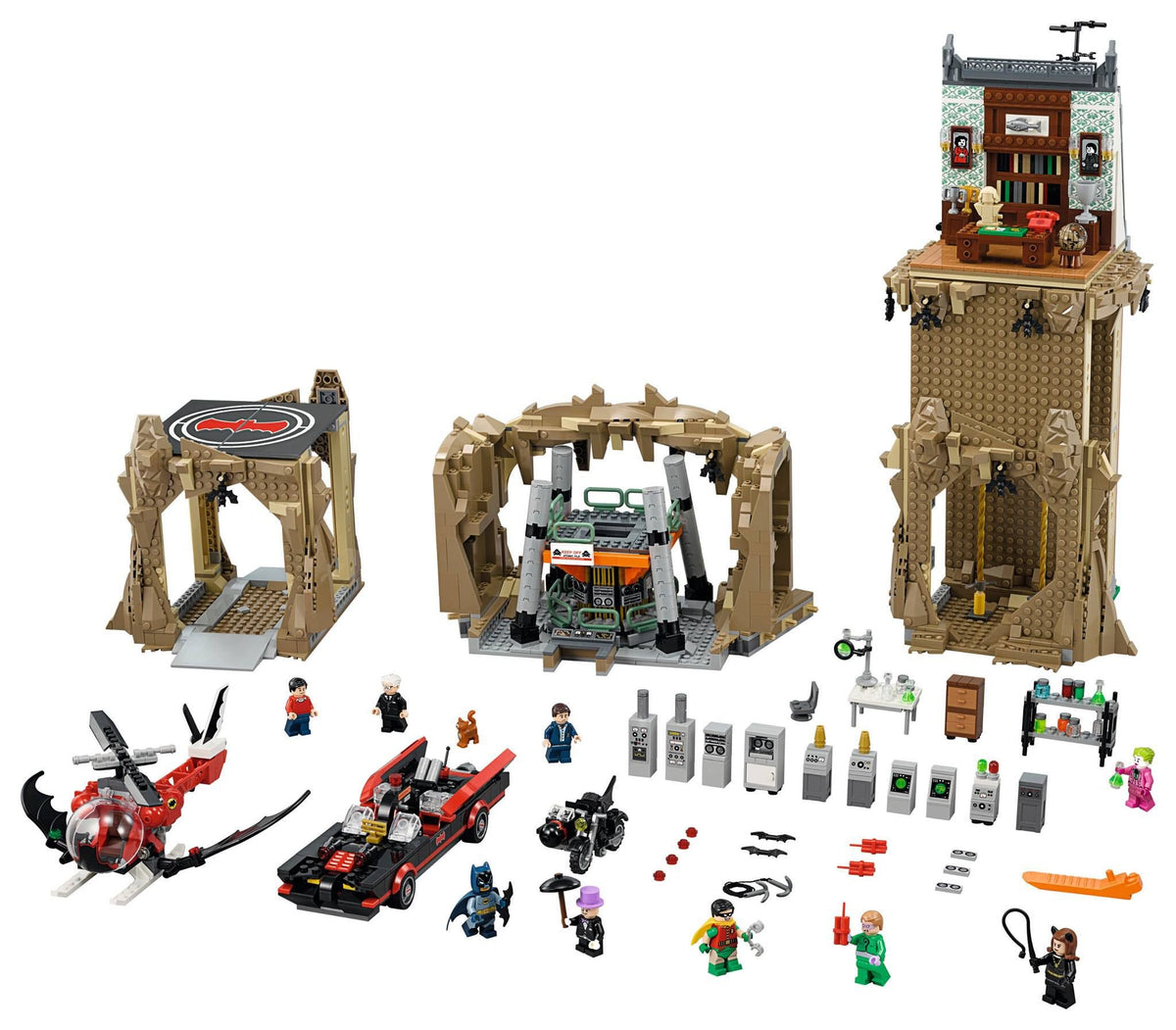 LEGO DC Super Heroes 76052 Batman (TV-Klassiker) – Bathöhle