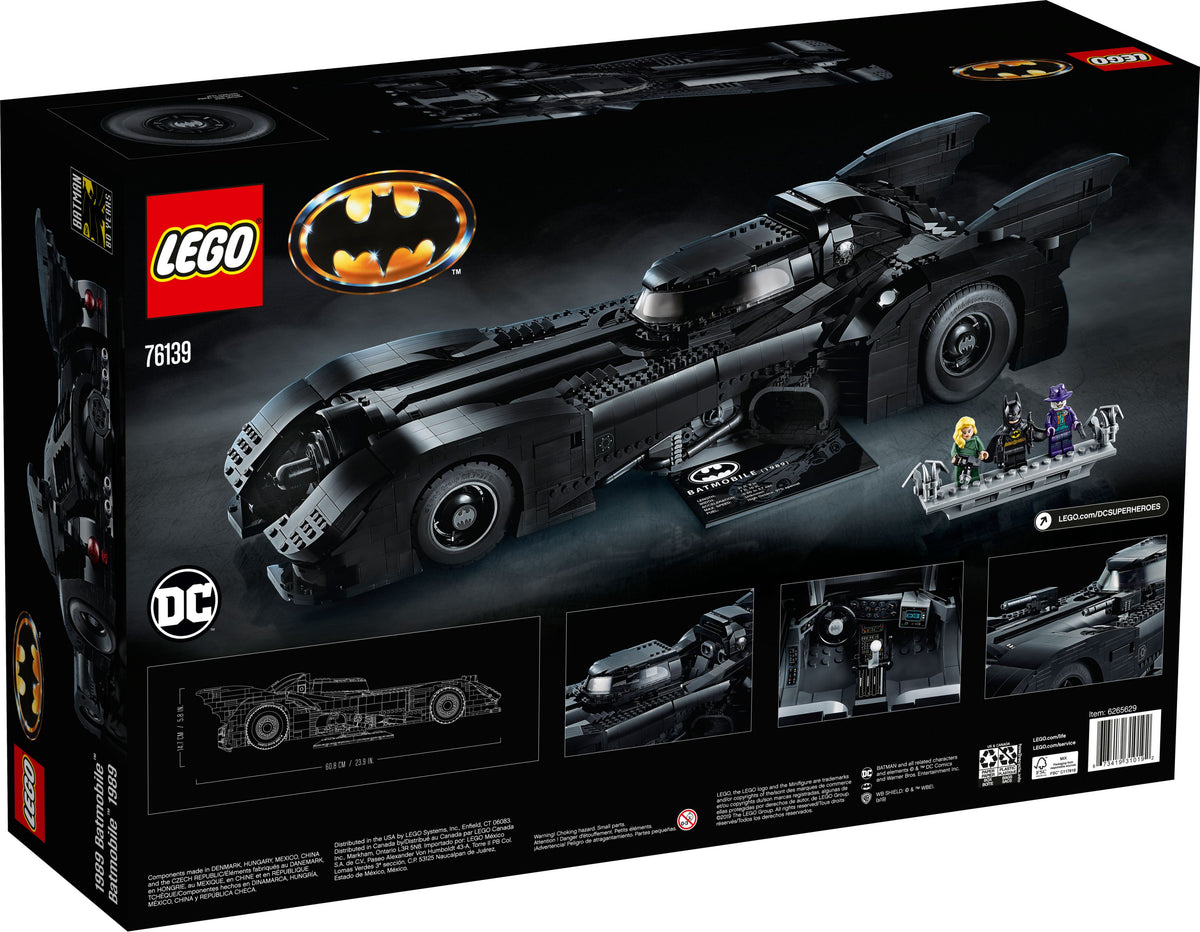 LEGO DC Super Heroes 76139 1989 Batmobile