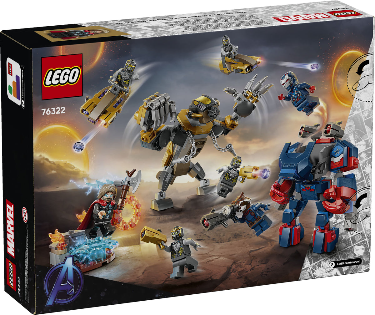 LEGO Marvel Super Heroes 76322 Avengers: Endgame Thor vs. Chitauri