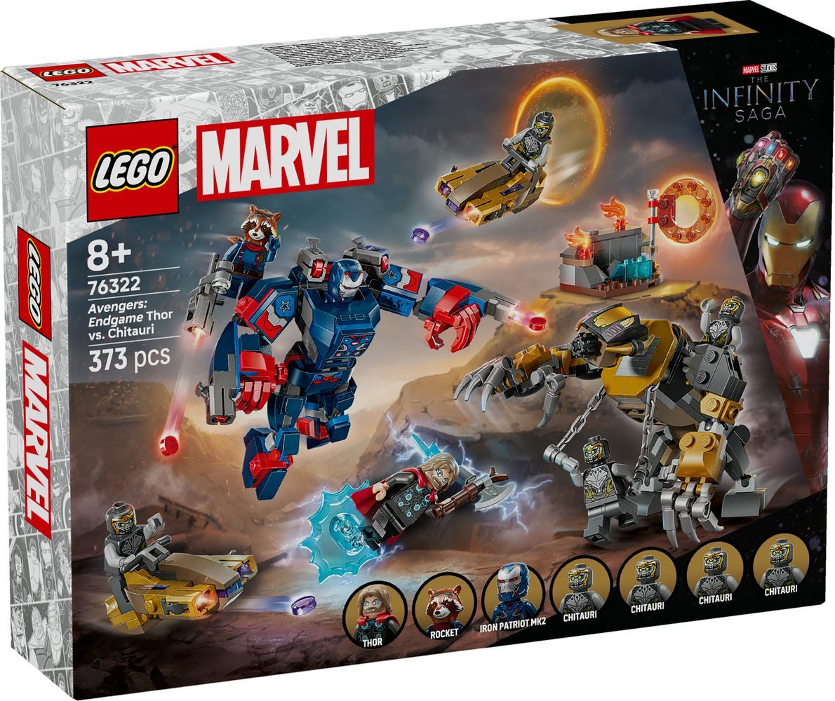 LEGO Marvel Super Heroes 76322 Avengers: Endgame Thor vs. Chitauri