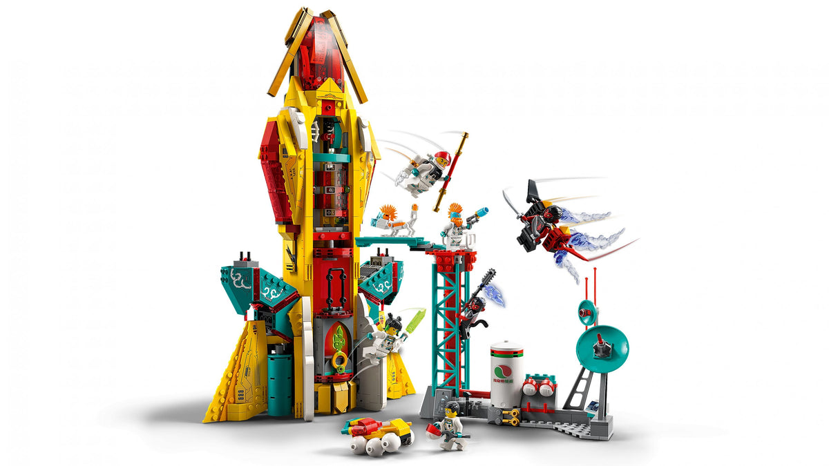 LEGO Monkie Kid 80035 Entdeckerraumschiff