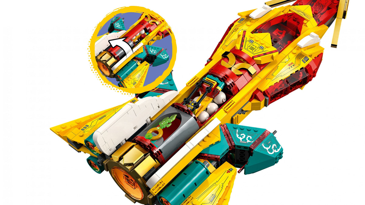 LEGO Monkie Kid 80035 Entdeckerraumschiff