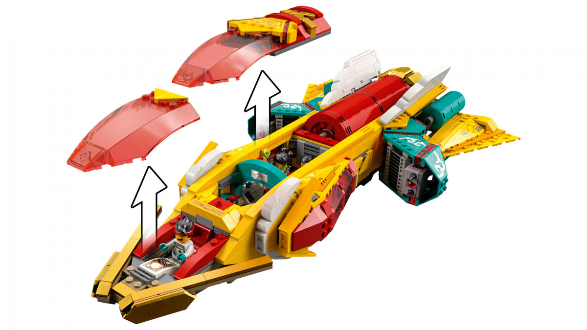 LEGO Monkie Kid 80035 Entdeckerraumschiff