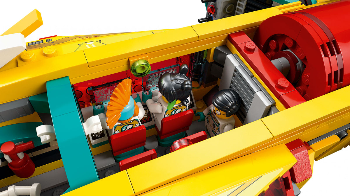 LEGO Monkie Kid 80035 Entdeckerraumschiff