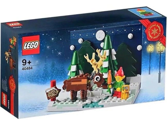 LEGO 40484 Vorgarten des Weihnachtsmanns