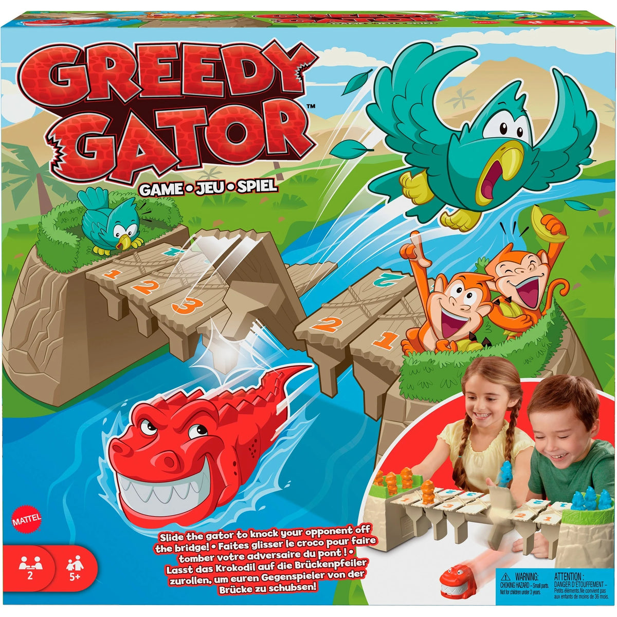 Mattel Kalle Krokofalle Spiel