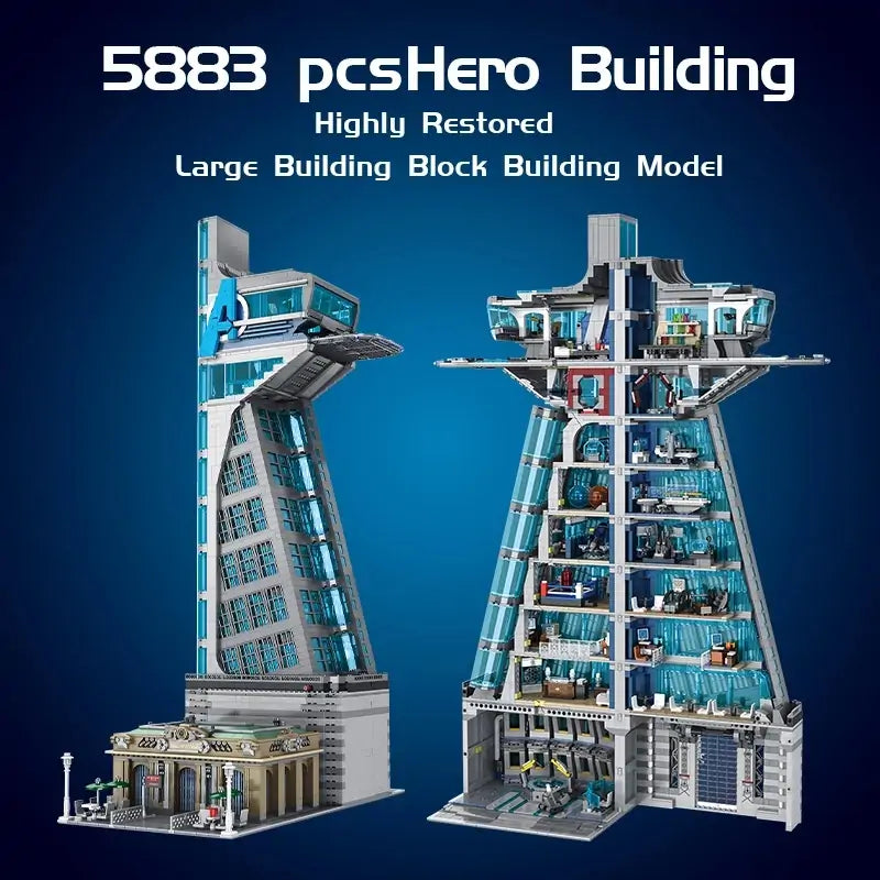 Panlos 55120 Super Heroes Avengers Tower