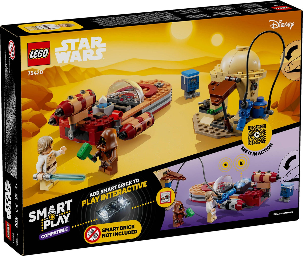 LEGO Star Wars 75420 SMART Play: Lukes Landspeeder