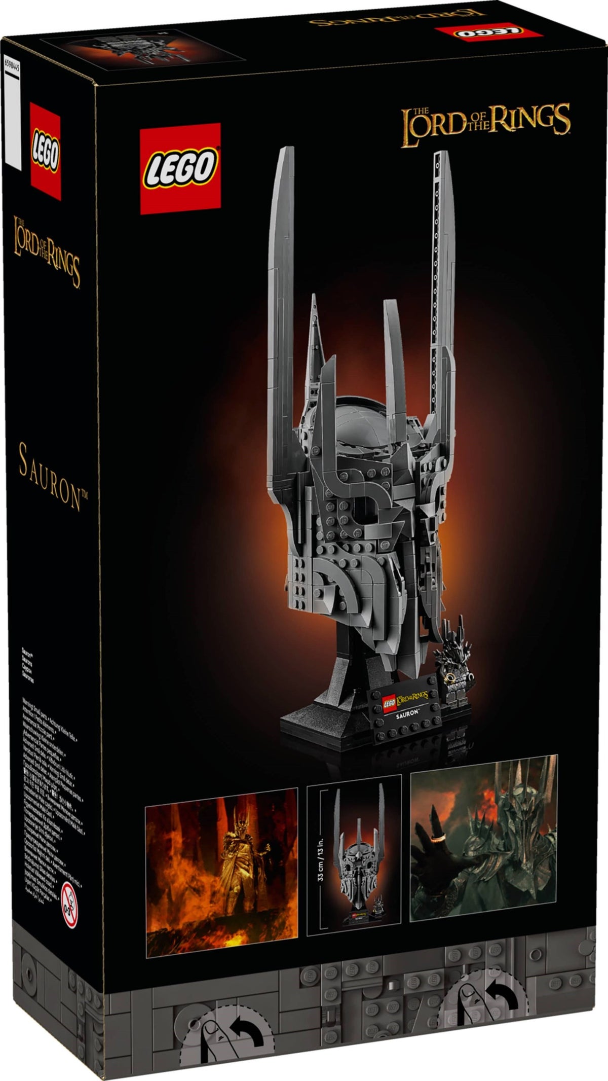 LEGO Icons 11373 Der Herr der Ringe: Saurons Helm