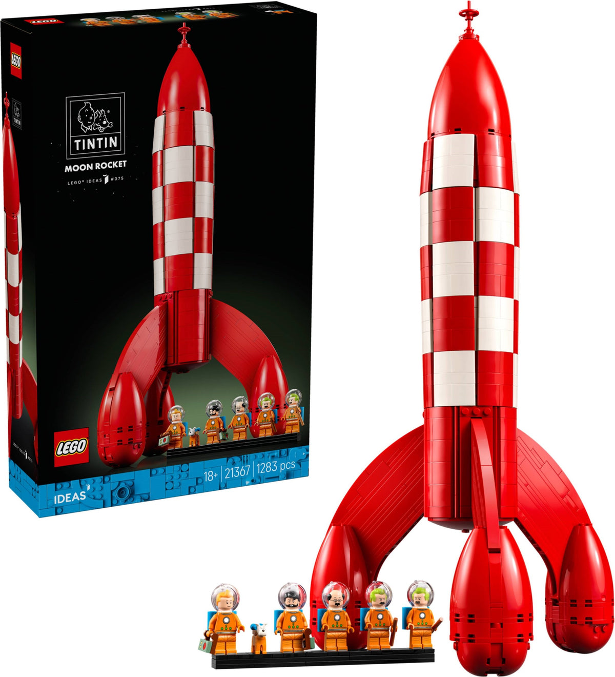LEGO Ideas 21367 Die Mondrakete von Tim und Struppi