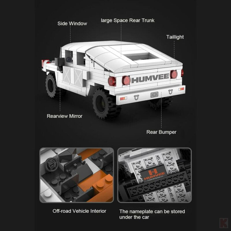 CaDA C55022 Humvee