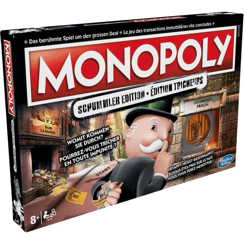 HASBRO Monopoly Schummler Edition