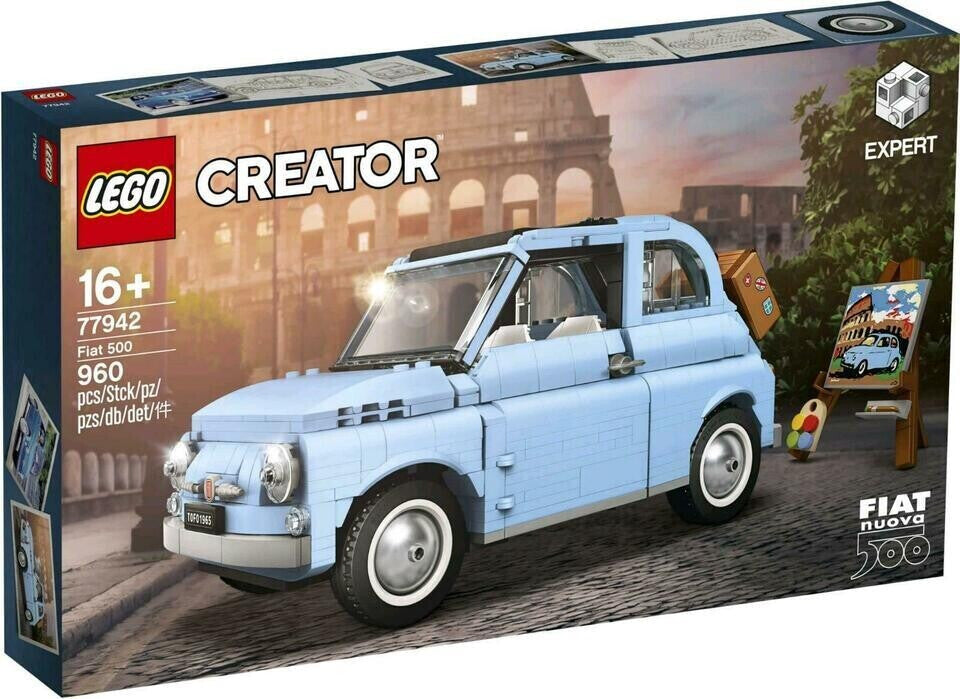 LEGO Creator EXPERT 77942 blauer Fiat 500