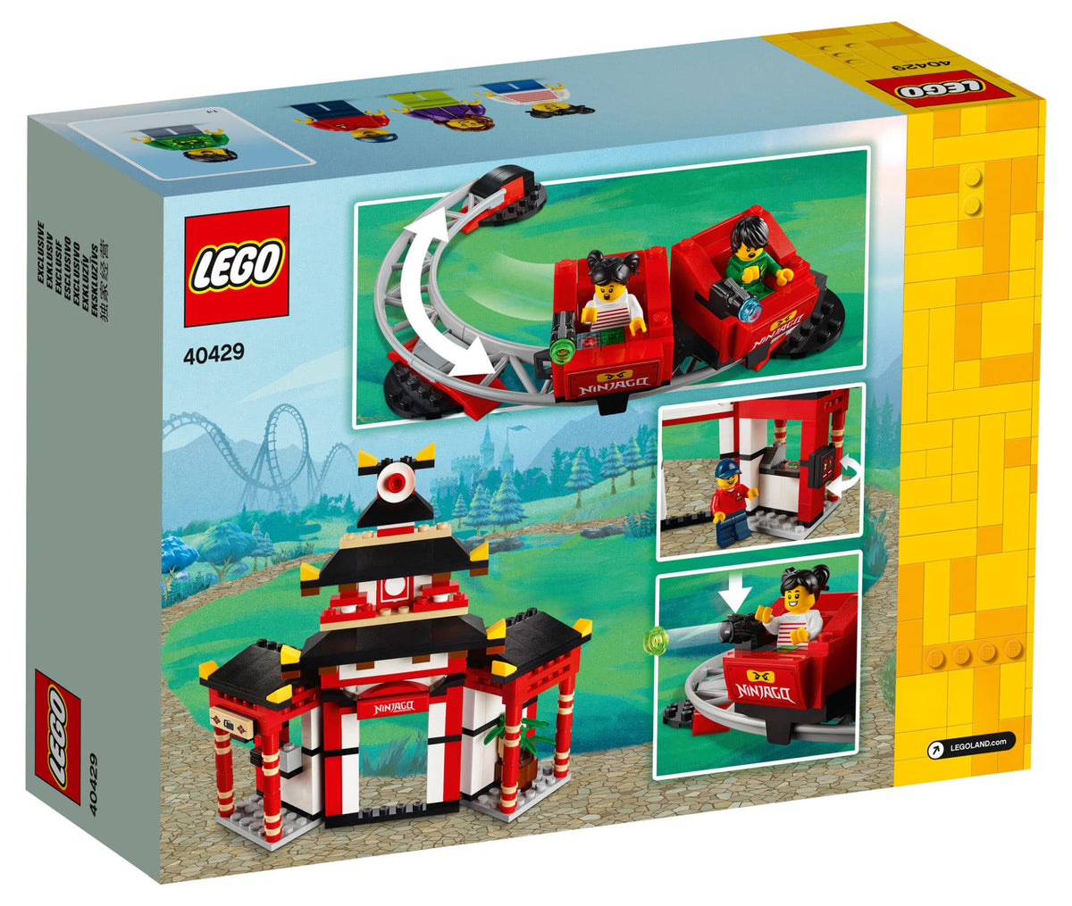 LEGO Promotional Lego Exklusiv 40429 LEGOLAND NINJAGO World