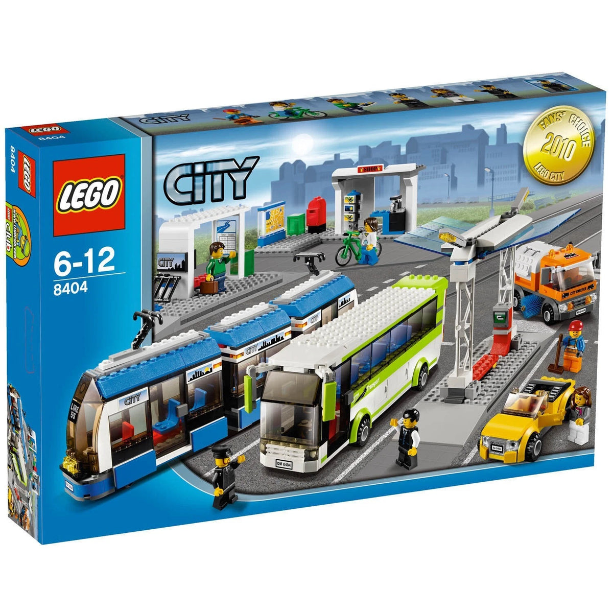 LEGO City 8404 City Bus und Tramstation