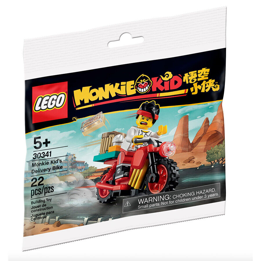 LEGO Monkie Kid 30341 Lieferfahrrad