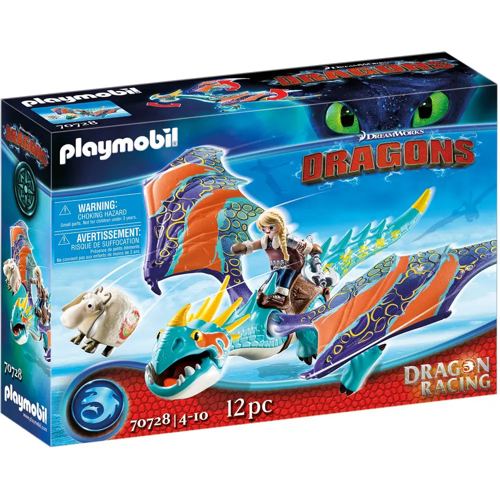 PLAYMOBIL 70728 Dragon Racing: Astrid und Sturmpfeil