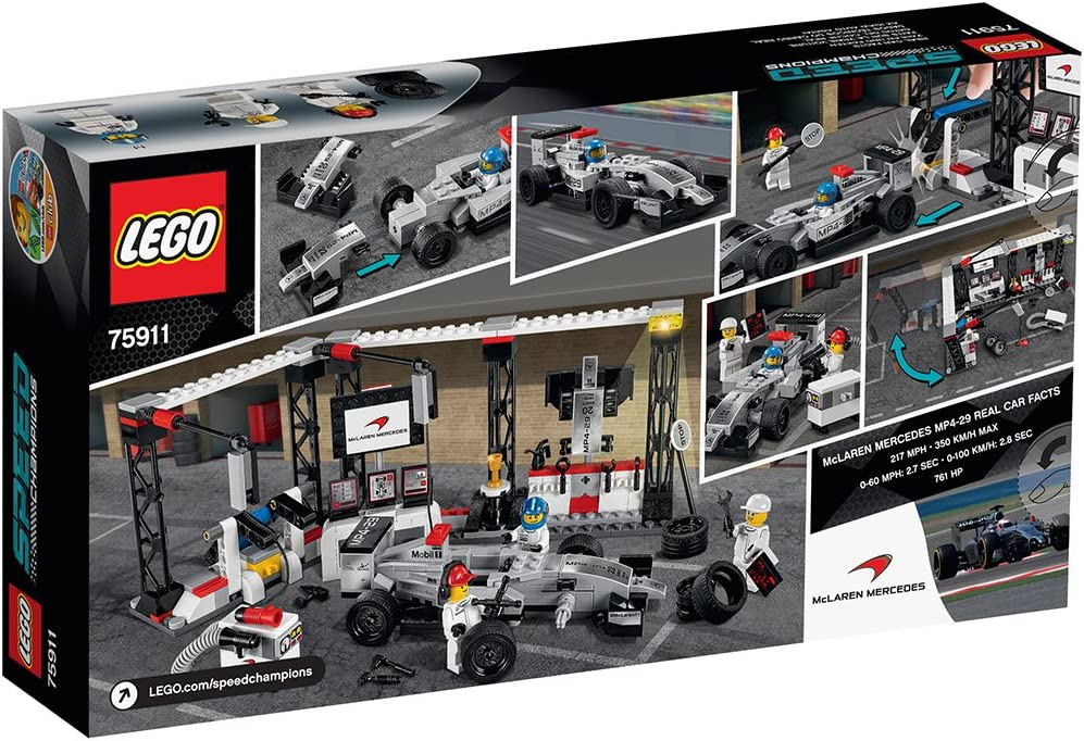LEGO Speed Champions 75911 McLaren Mercedes Boxenstopp