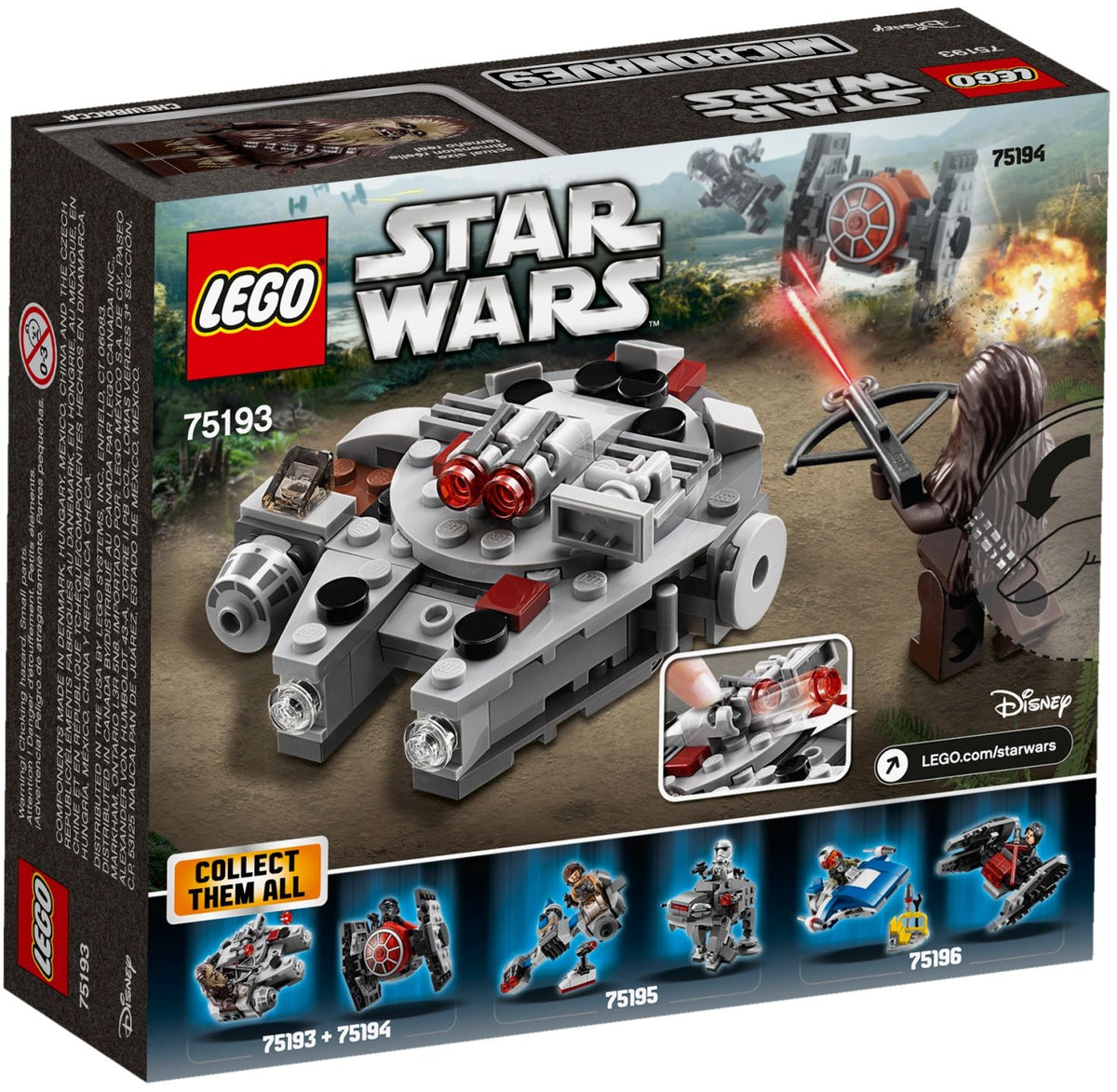 LEGO Star Wars 75193 Millenium Falcon Microfighter