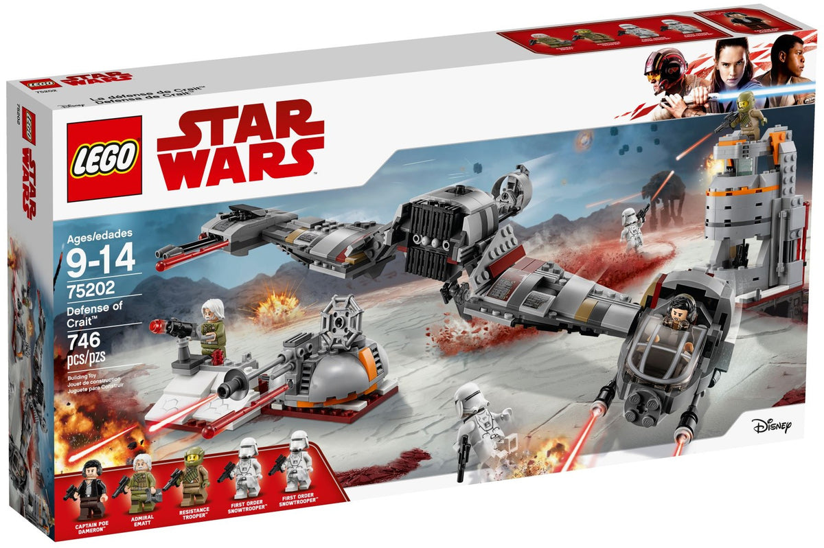 LEGO Star Wars 75202 Defense of Crait