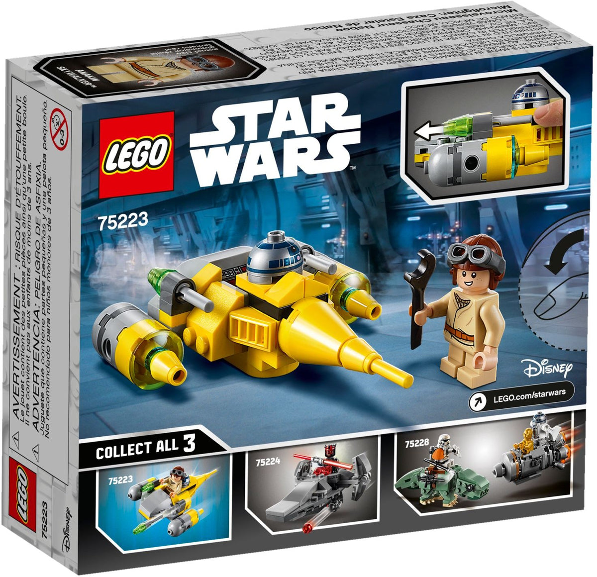 LEGO Star Wars 75223 Naboo Starfighter Microfighter
