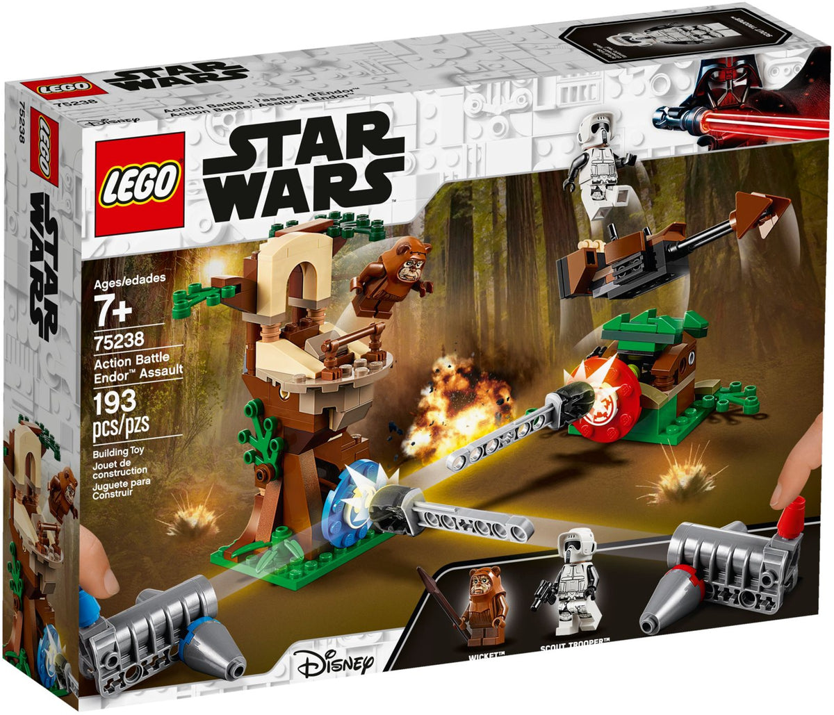 LEGO Star Wars 75238 Action Battle Endor Attacke