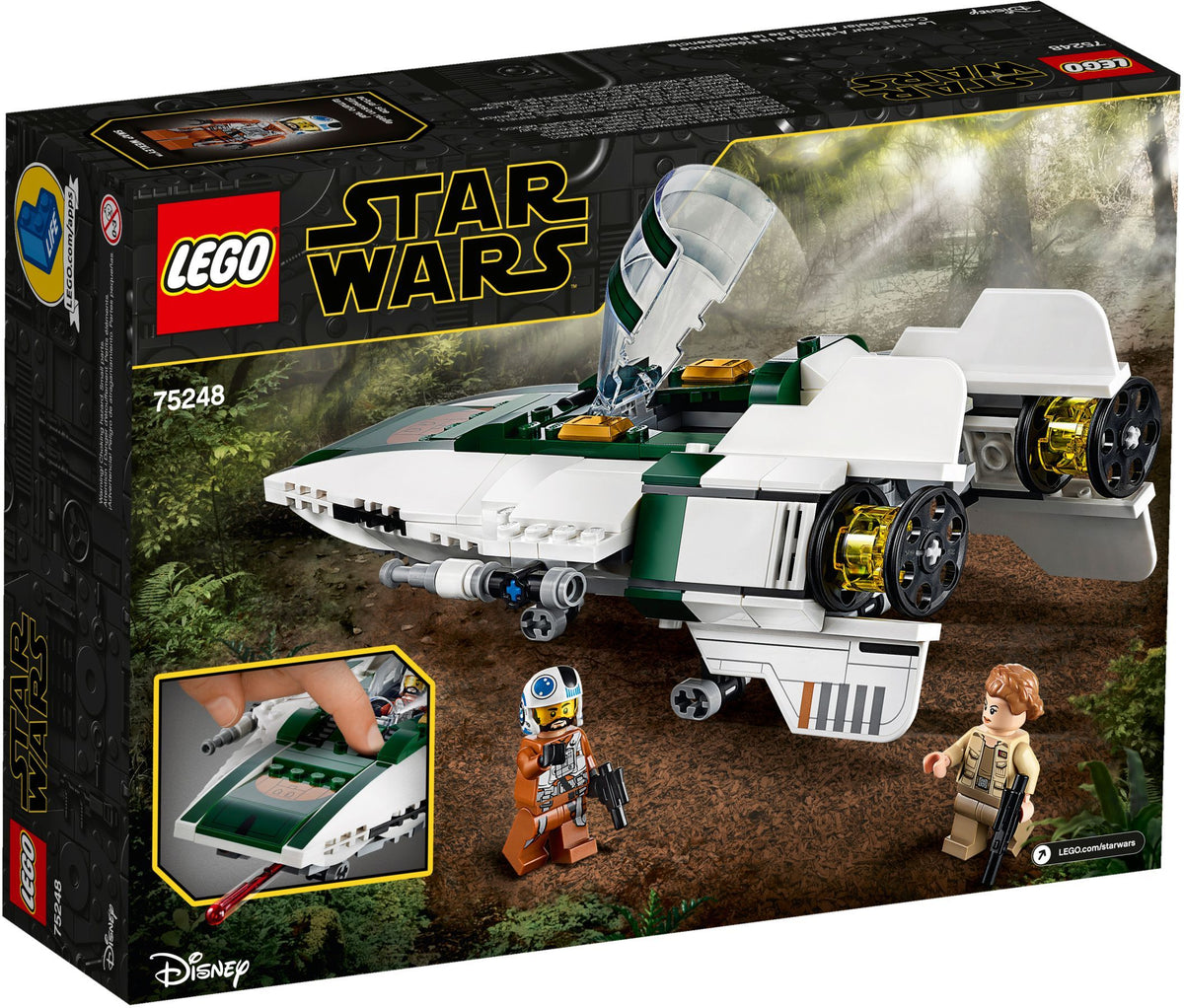 LEGO Star Wars 75248 Widerstands A-Wing Starfighter