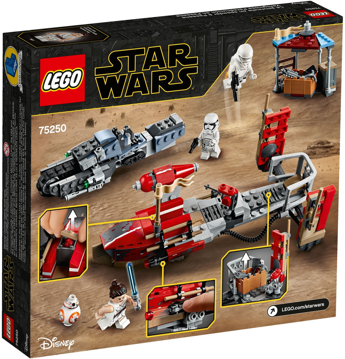LEGO Star Wars 75250 Pasaana Speeder Jagd