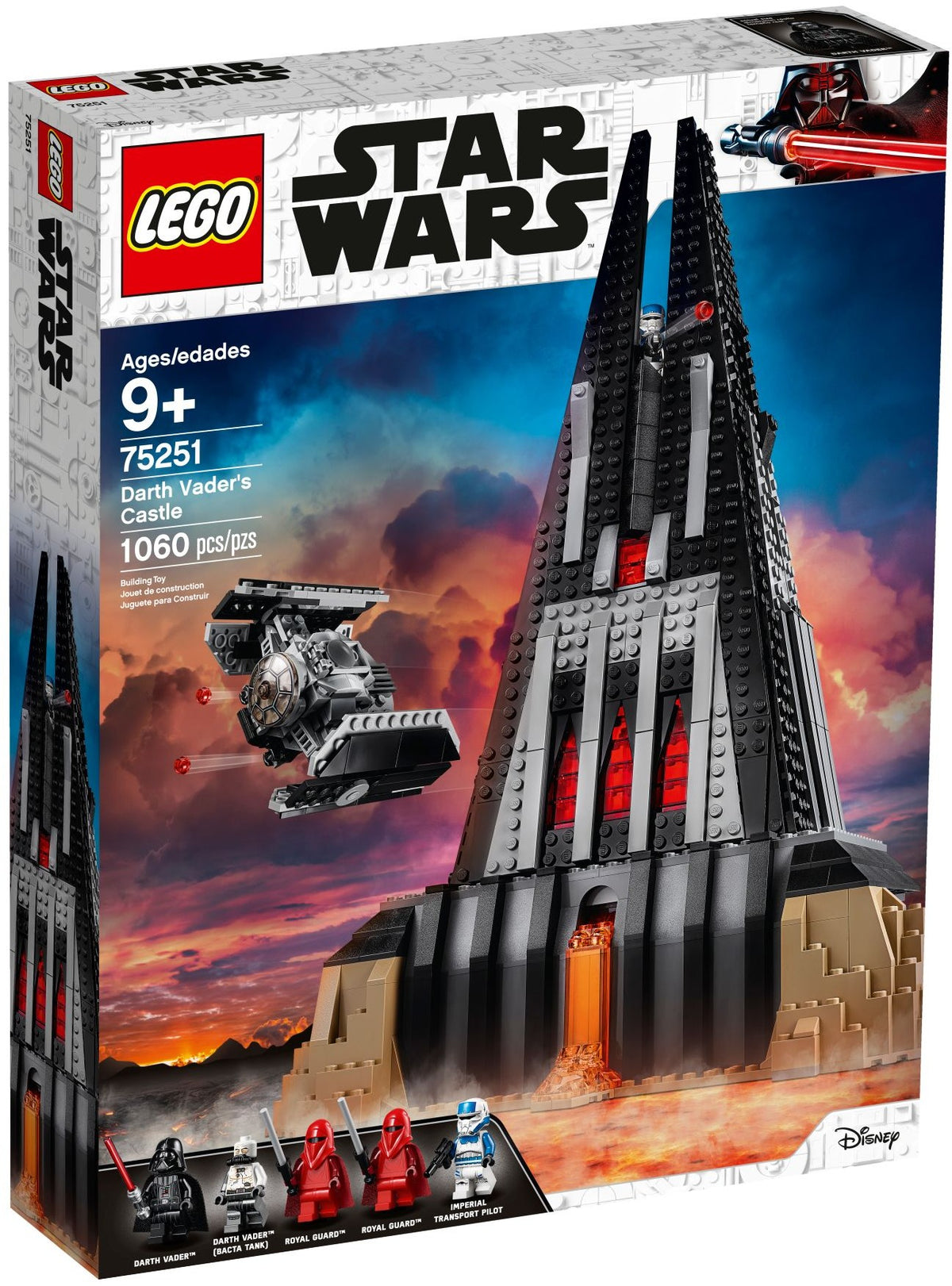 LEGO Star Wars 75251 Darth Vaders Festung