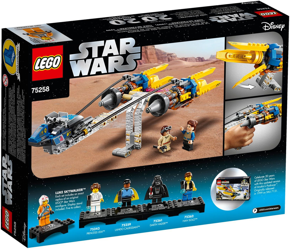 LEGO Star Wars 75258 Anakin&#39;s Podracer – 20 Jahre LEGO Star Wars