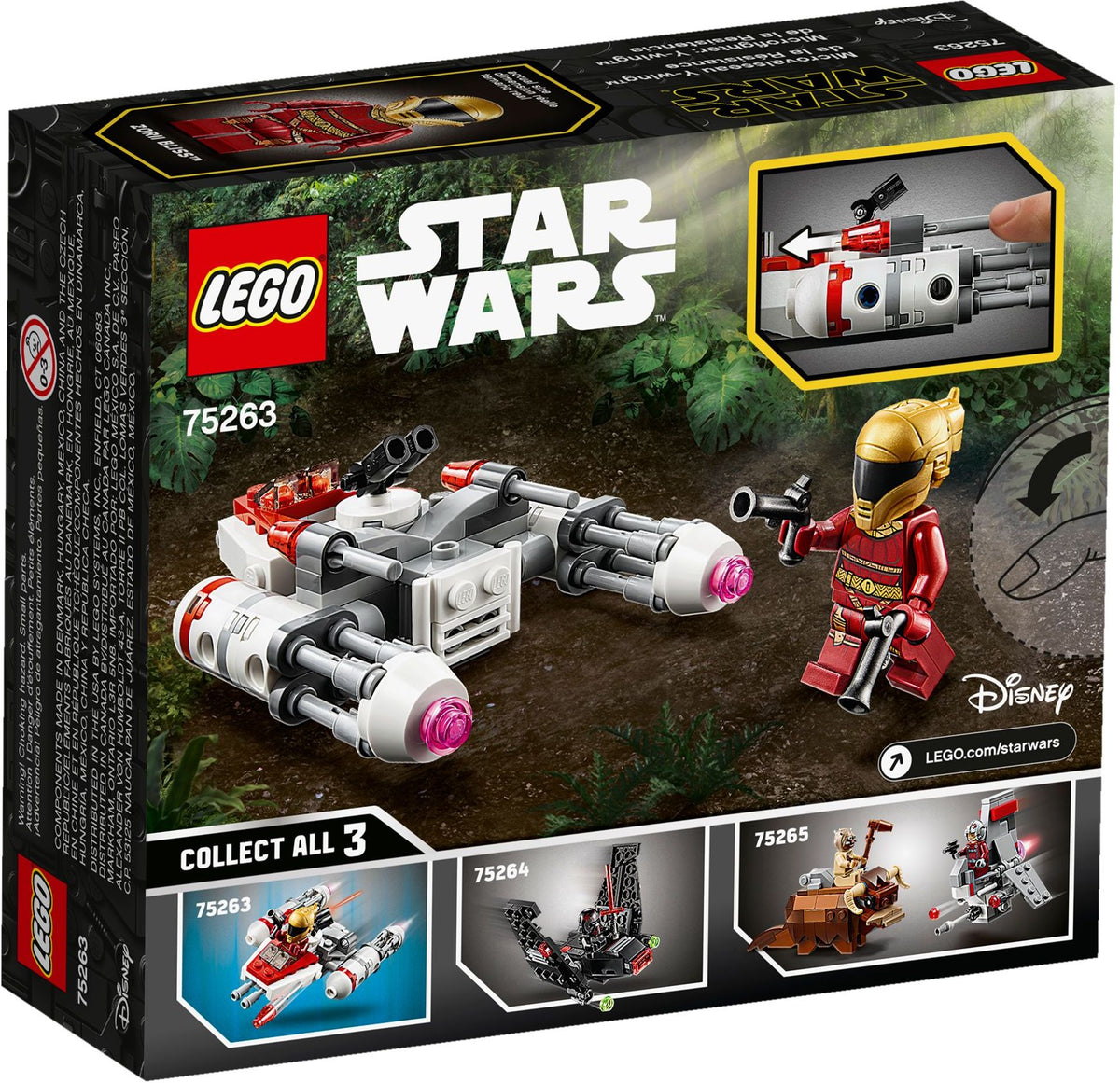 LEGO Star Wars 75263 Widerstands Y-Wing Microfighter