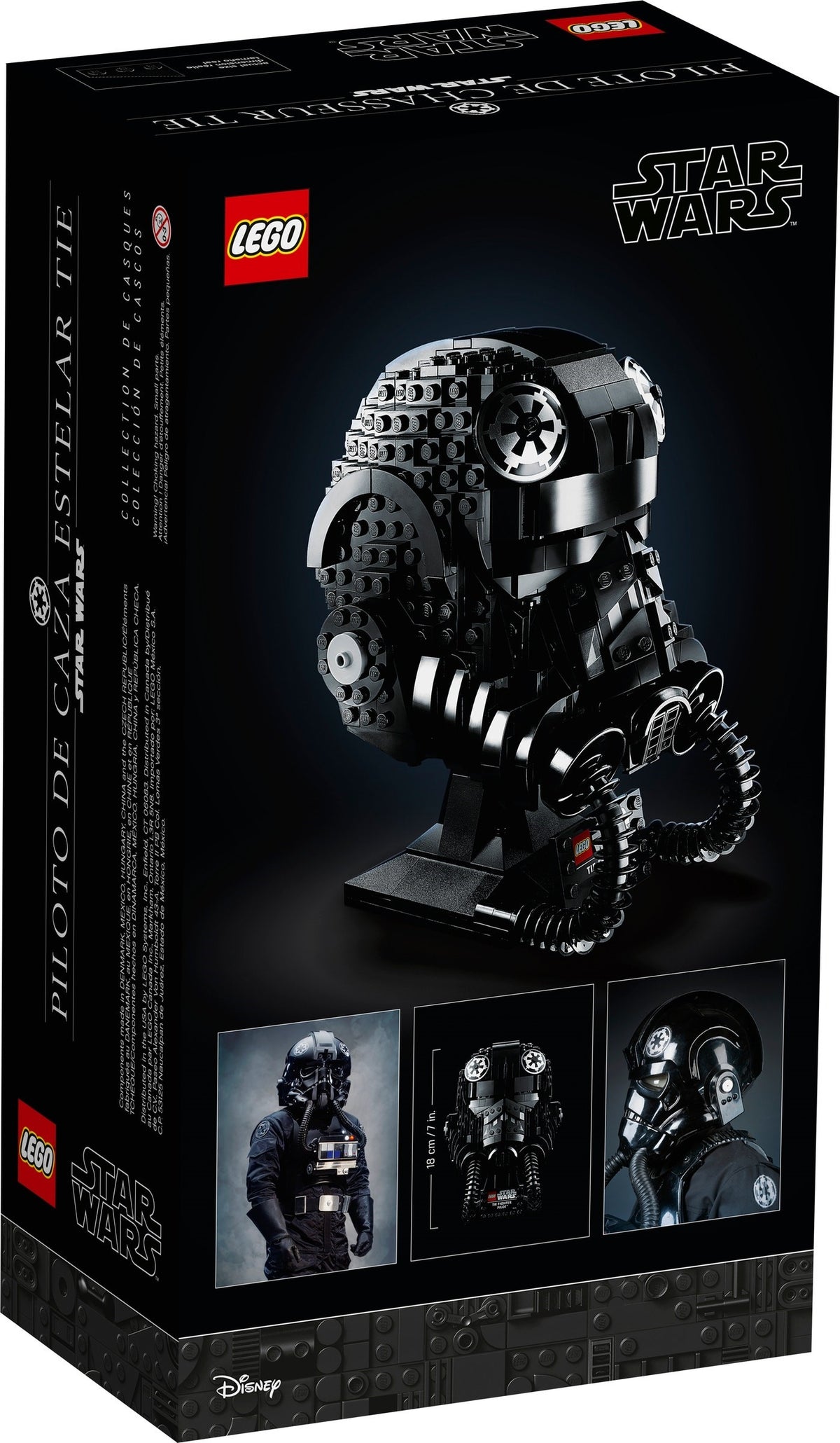 LEGO Star Wars 75274 Tie Fighter Pilot Helm