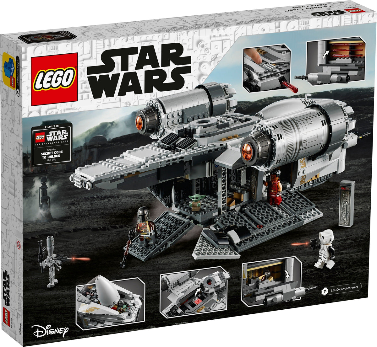 LEGO Star Wars 75292 The Mandalorian – Transporter des Kopfgeldjägers
