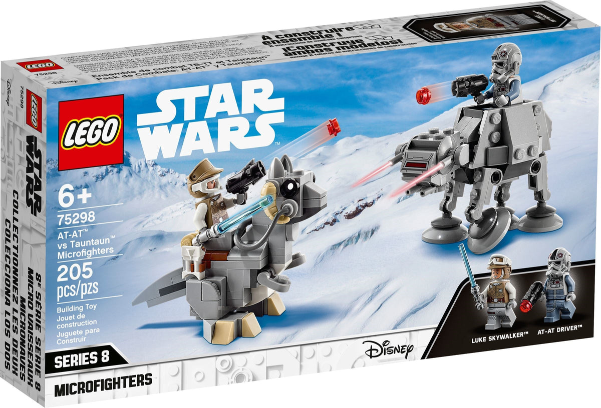 LEGO Star Wars 75298 AT-AT vs. Tauntaun Microfighters