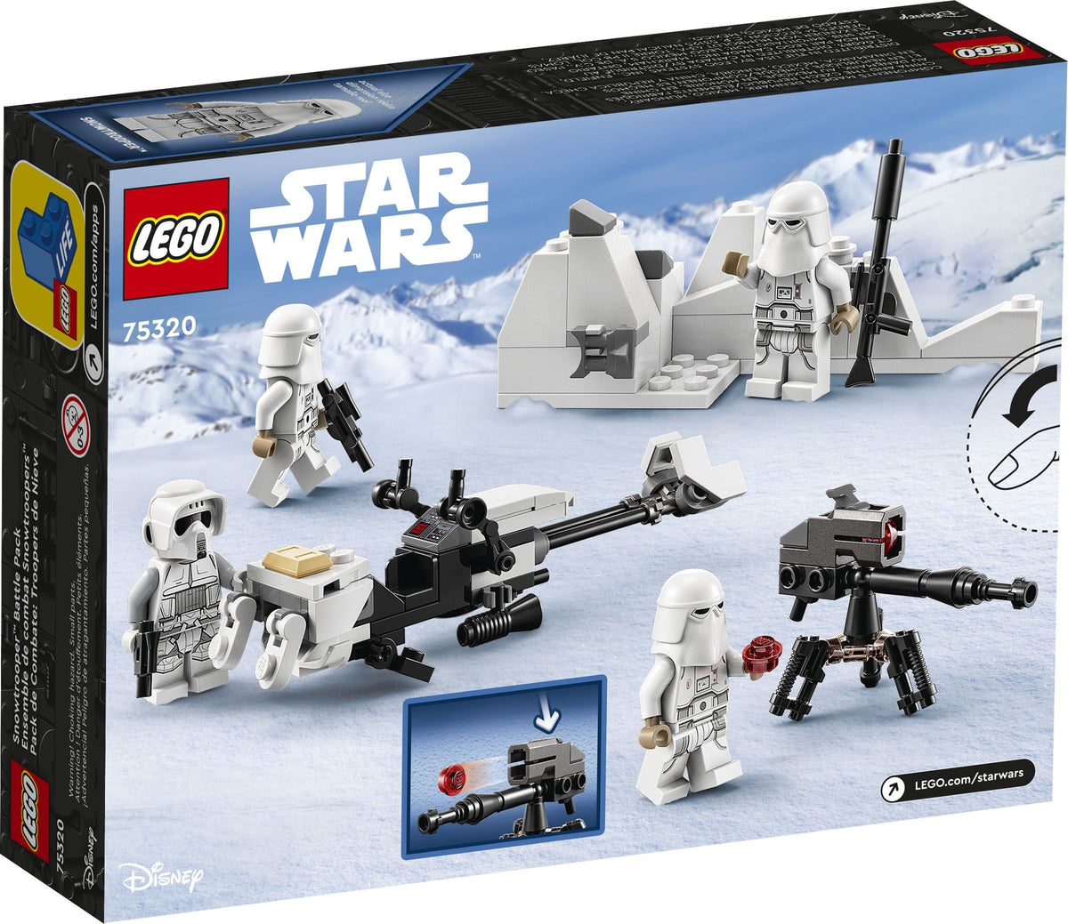 LEGO Star Wars 75320 SNOWTROOPER BATTLE PACK