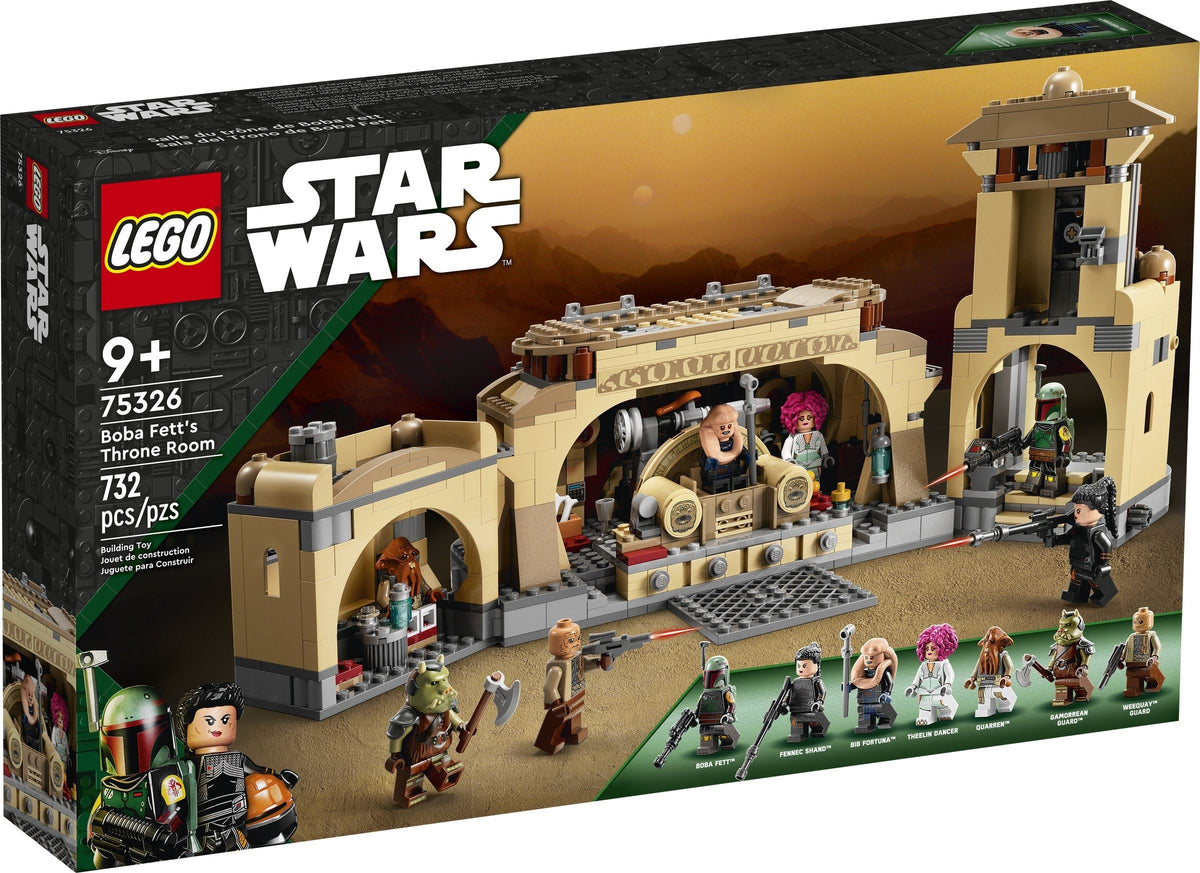 LEGO Star Wars 75326 Boba Fetts Thronsaal