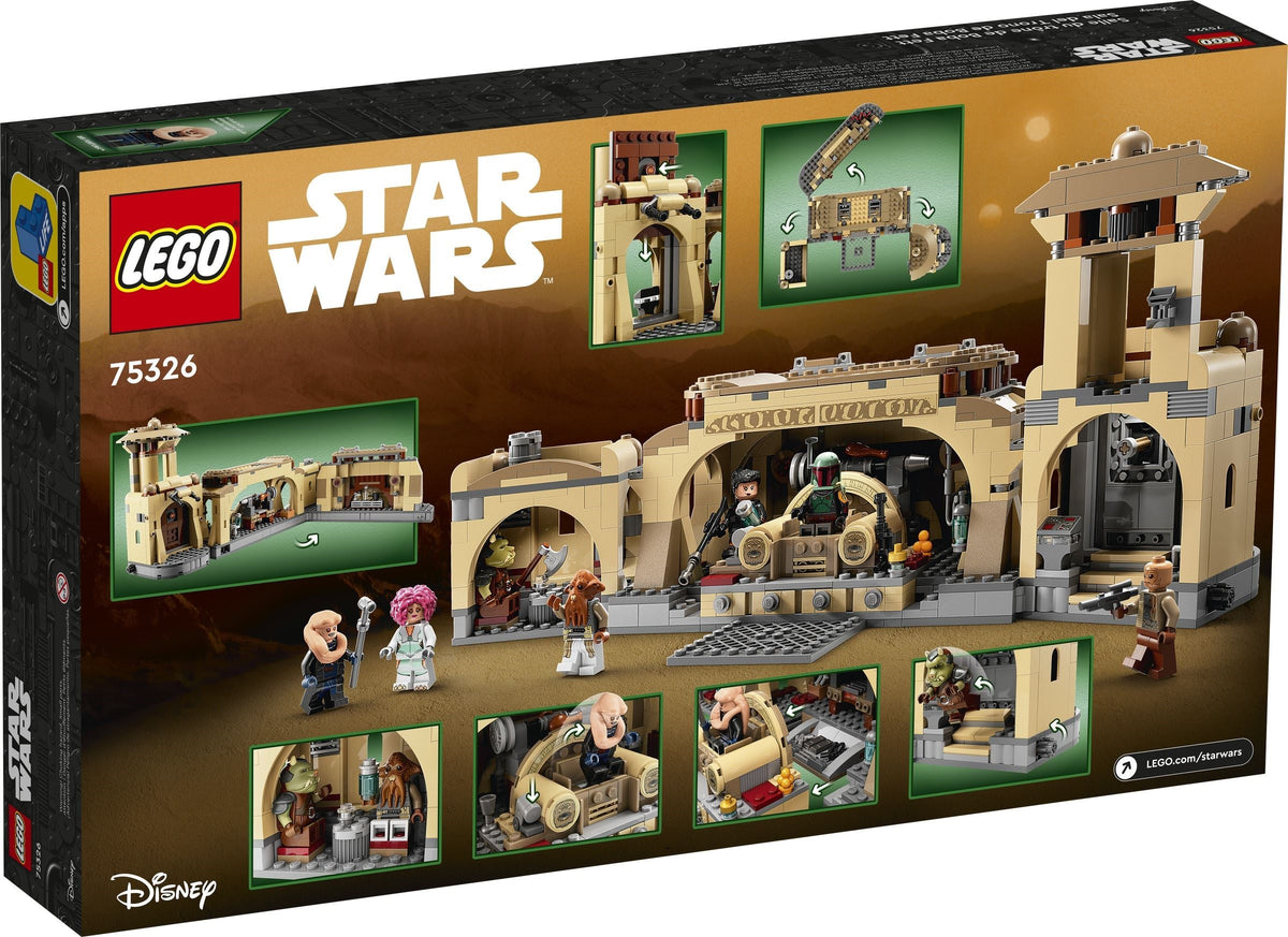 LEGO Star Wars 75326 Boba Fetts Thronsaal