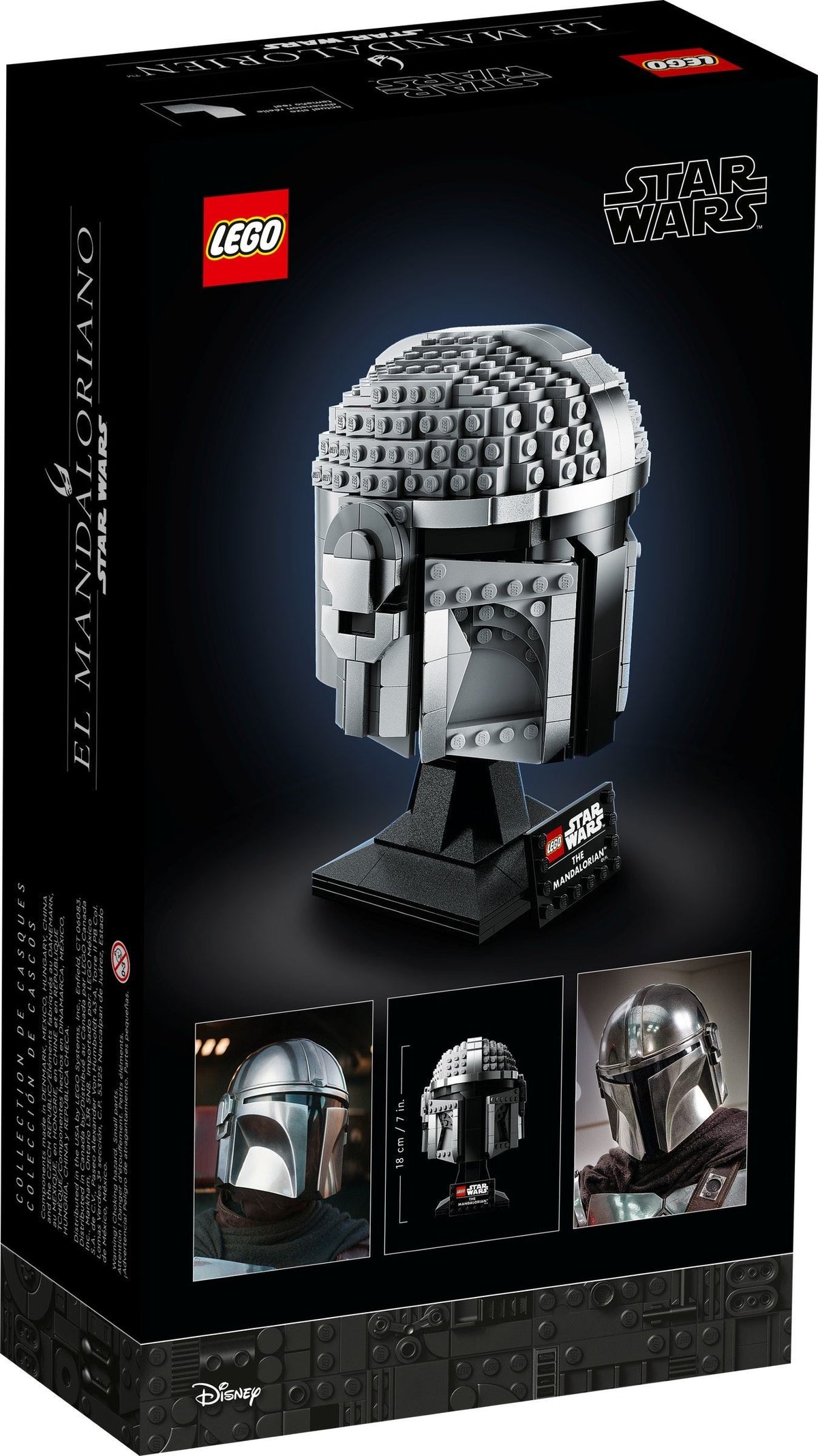 LEGO Star Wars 75328 Mandalorianer Helm
