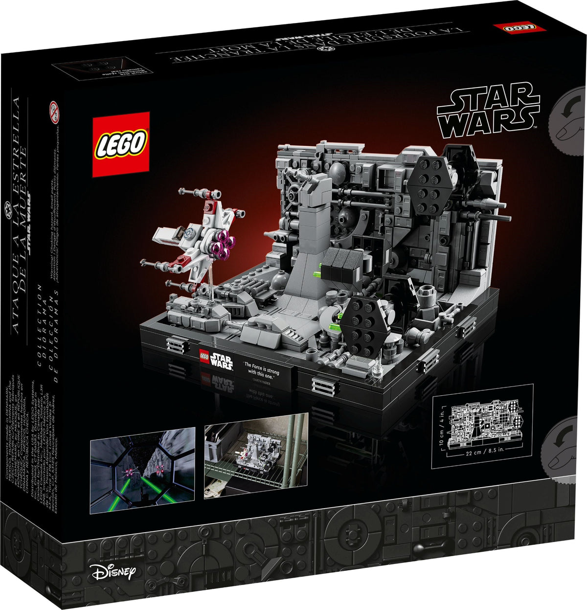 LEGO Star Wars 75329 Death Star Trench Run Diorama