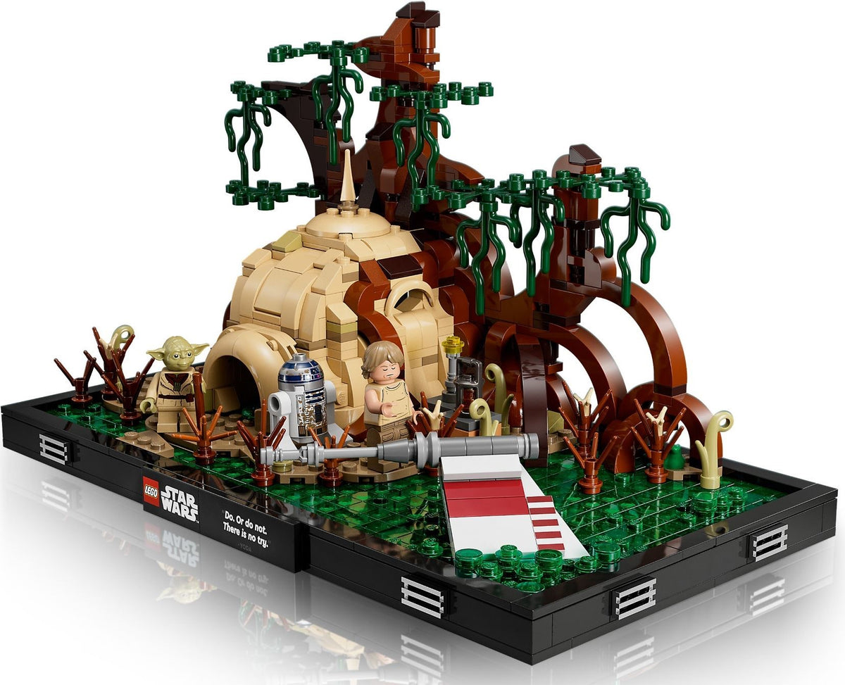 LEGO Star Wars 75330 Jedi Training auf Dagobah Diorama